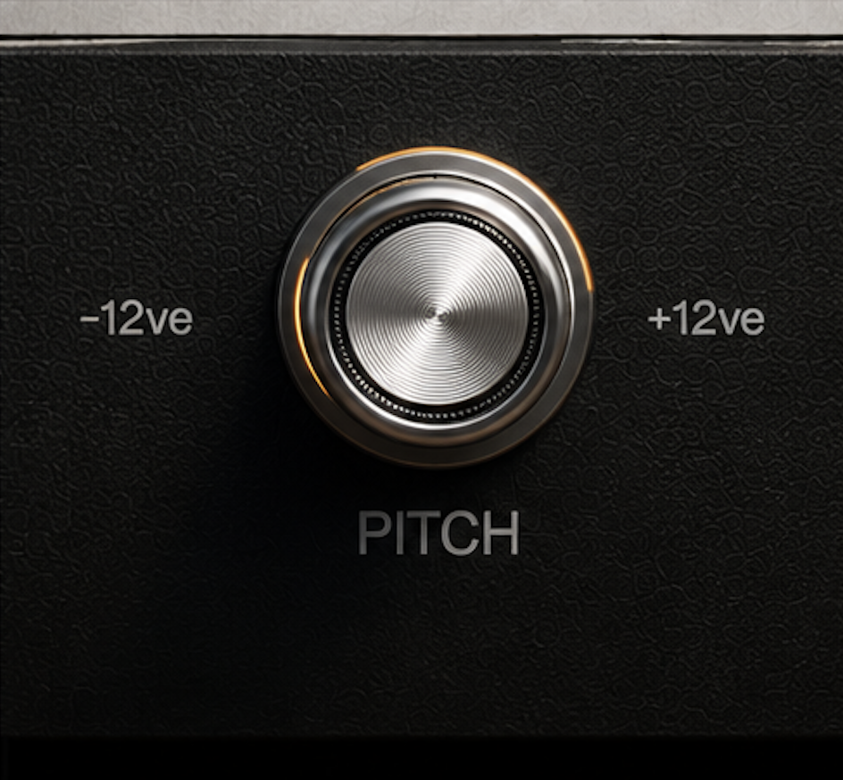 Pitch knob detail